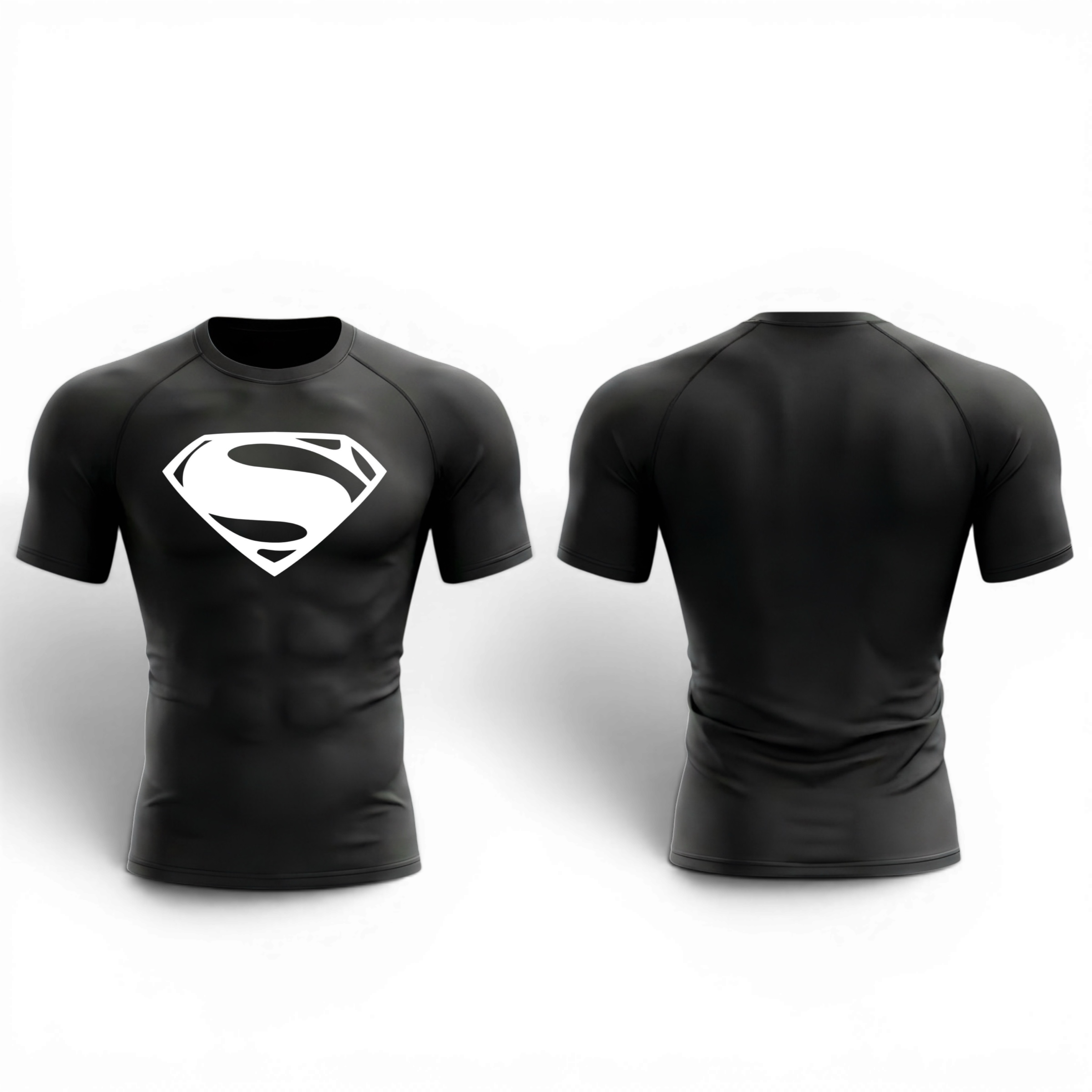 استرج آستین کوتاه SUPERMAN لوگو سفید