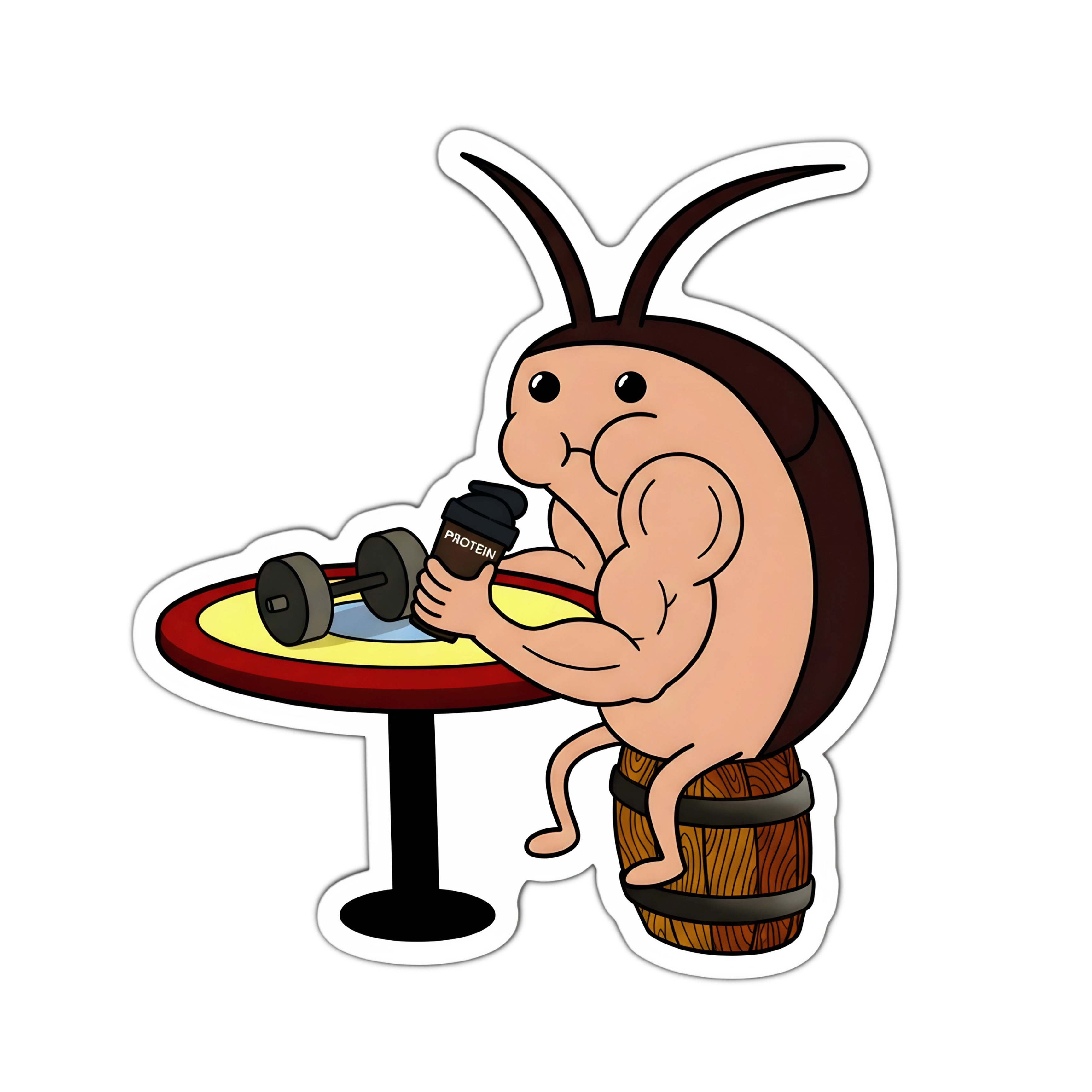 استیکر Roach Gains