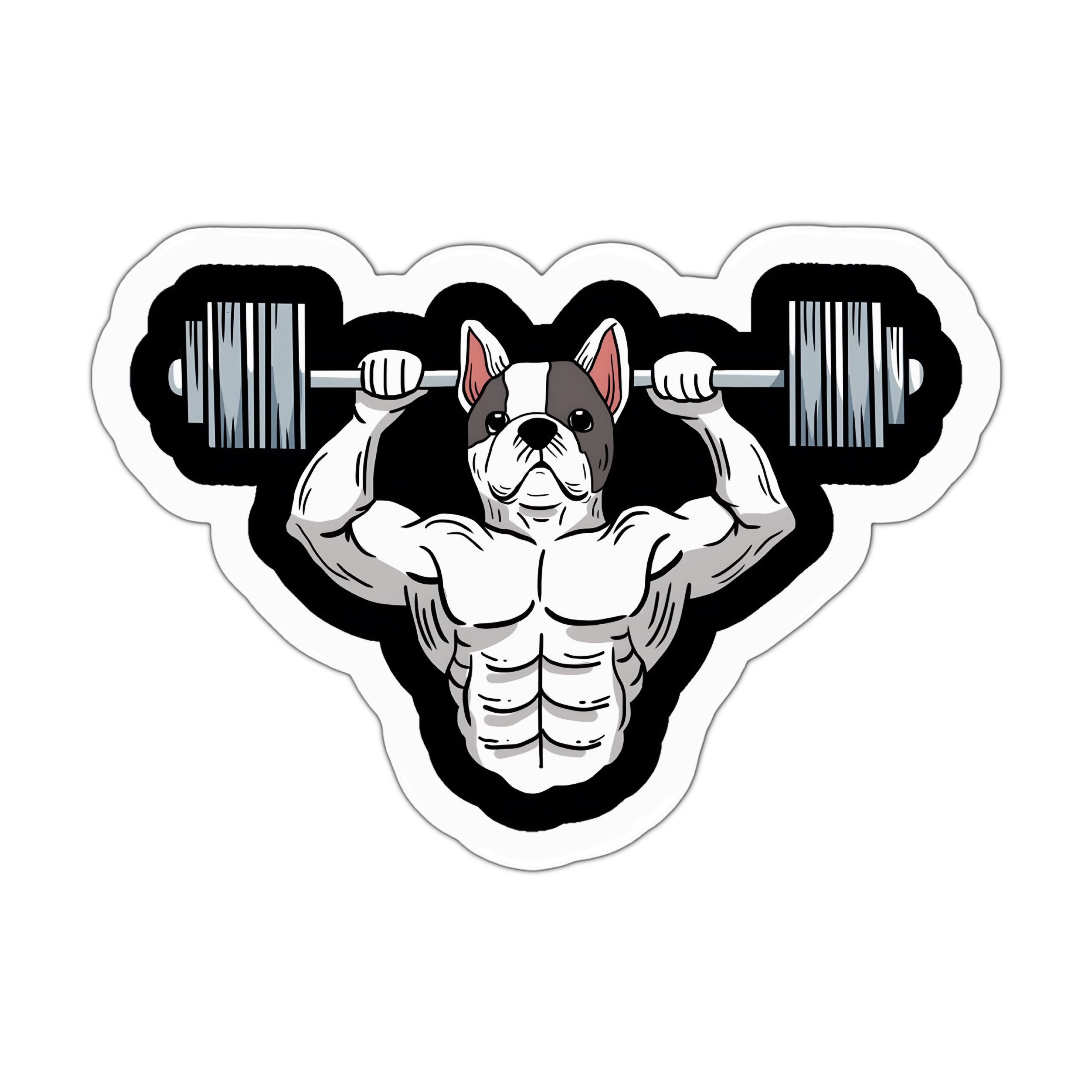 استیکر gym dog