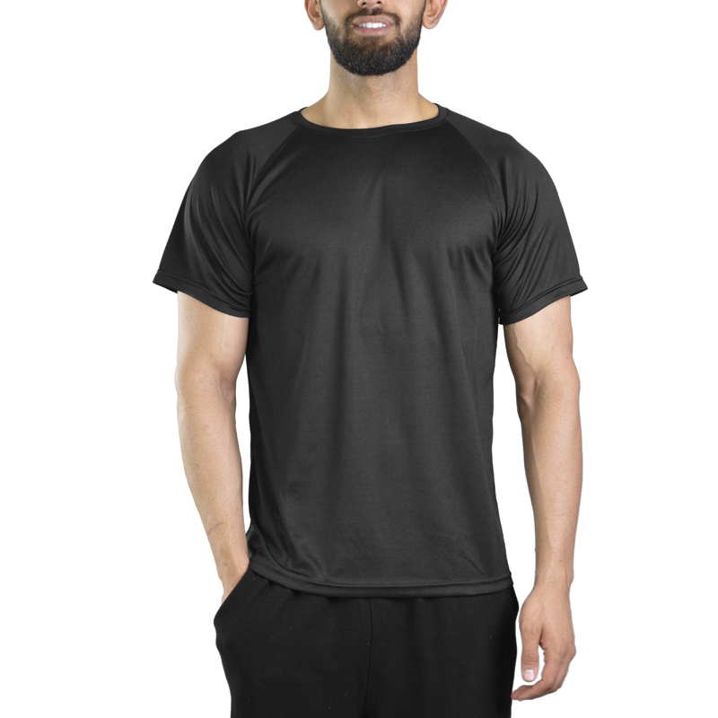 تیشرت ورزشی مردانه مدل PY-3D537 مشکی