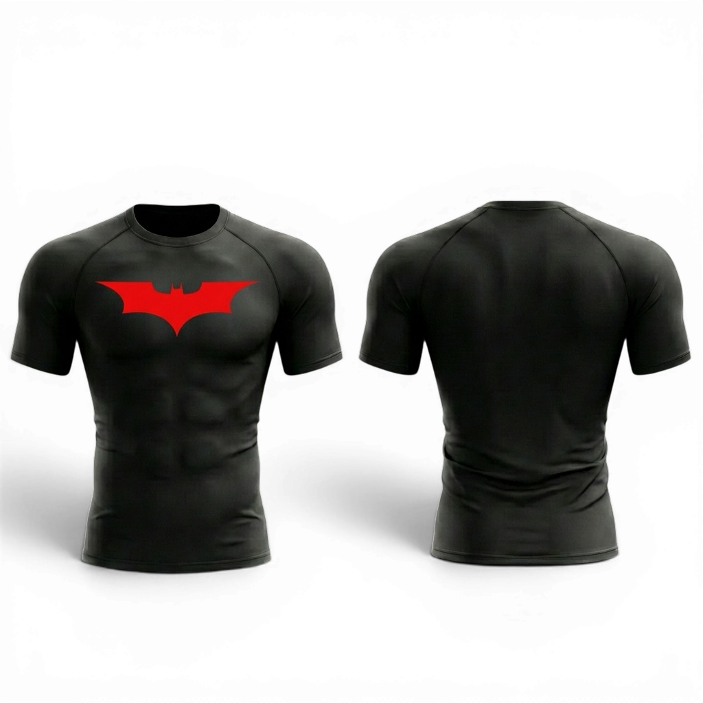 استرج آستین کوتاه DARK KNIGHT لوگو قرمز